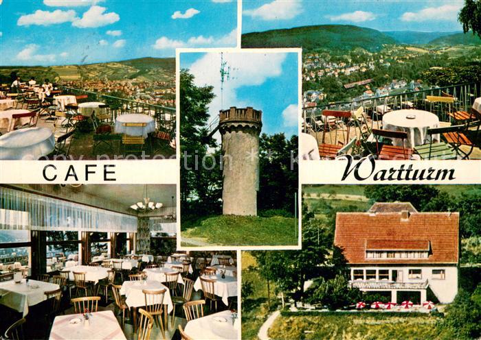 Bad Orb Cafe Wartturm Restaurant Terrasse