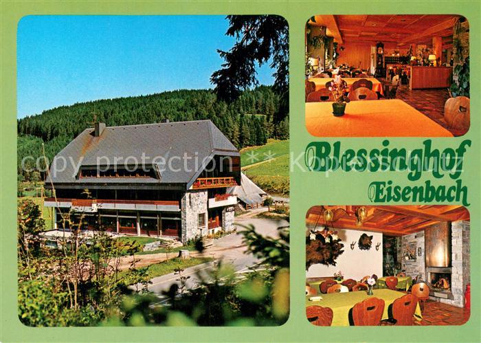 Schollach Eisenbach Gasthof Blessinghof Gaststube