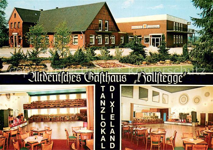 Gescher Altdeutsches Gasthaus Hollstegge Gastraum Tanzlokal