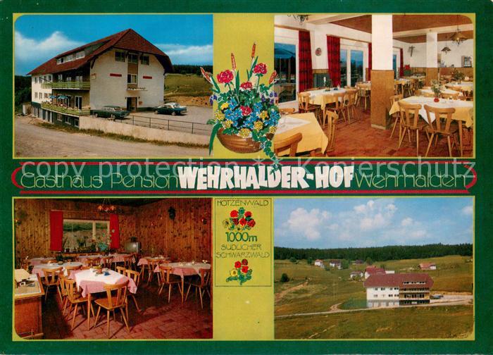 Wehrhalden Gasthaus Pension Wehrhalder Hof Gaststube Panorama