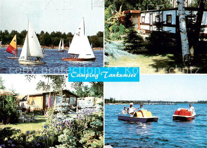 Isenbuettel Camping Tankumsee Bungalow Tretboot Segelboot