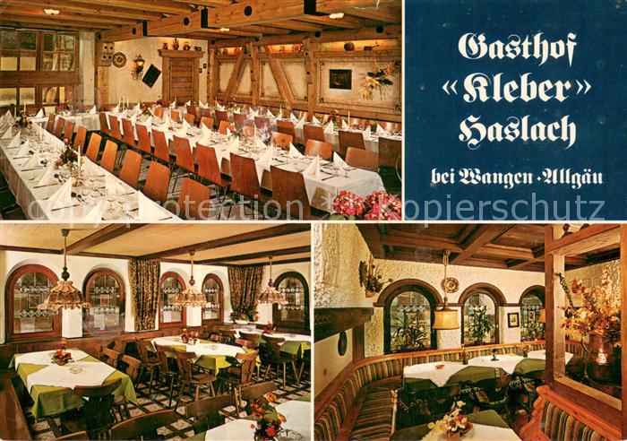 Haslach Wangen Allgaeu Gasthof Kleber Restaurant Festsaal