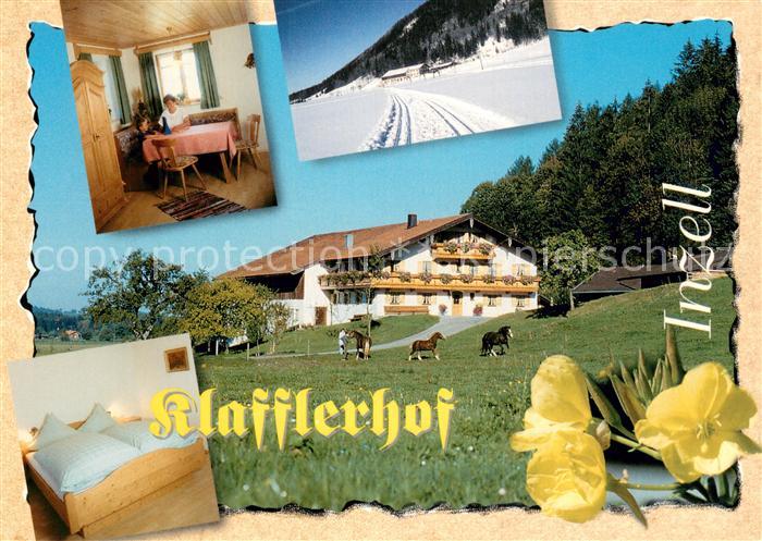 Inzell Traunstein Bayern Klafflerhof Gaestehaus Pension Ferienwohnung Pferdekopp
