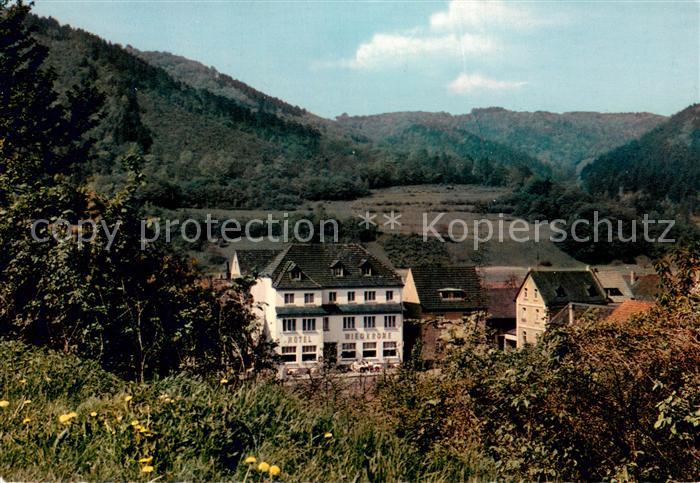 Niederbreitbach Hotel Wiedkrone Landschaftspanorama