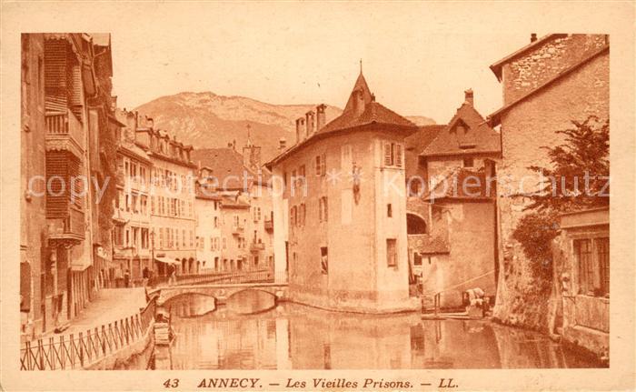 Annecy 74 Haute-Savoie Les vieilles prisons