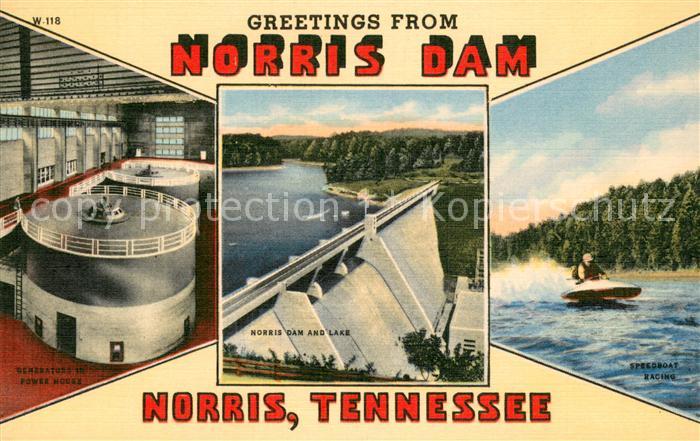 Norris Tennessee Norris Dam and Lake Speedboat Racing
