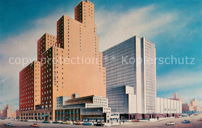 New York City Henry Hudson Hotel Illustration