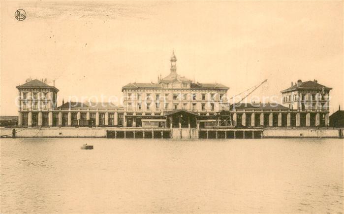 Tournai Belgium Ansicht vom Fluss Marsange aus