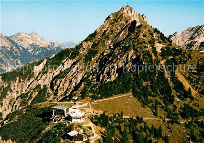 Schwangau Tegelbergbahn Bergstation Gaststaette Branderschrofen Ammergauer Alpen