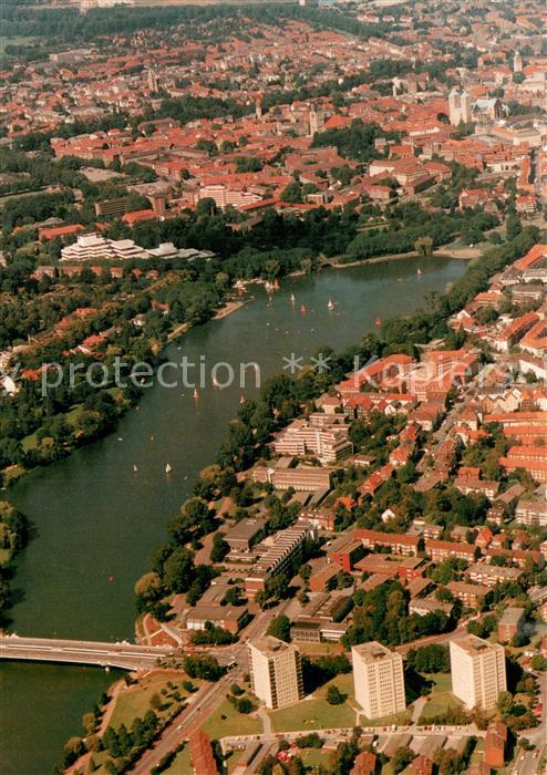 Muenster Westfalen Innenstadt mit Aasee