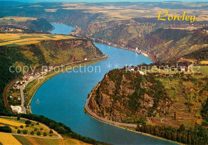 St Goarshausen Loreley Felsen Rhein