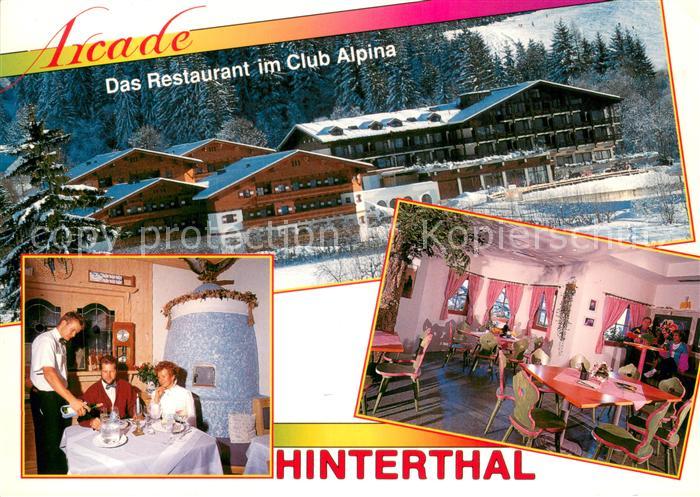 Hinterthal Restaurant Club Alpina im Winter