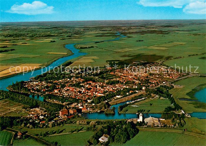 Friedrichstadt Eider Hollaenderstadt zwischen Eider und Treene
