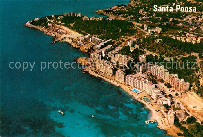 Santa Ponsa Mallorca Islas Baleares Kuestenpanorama