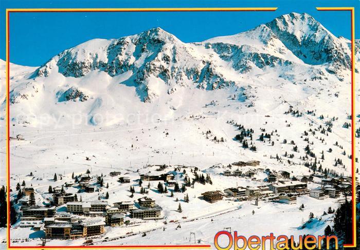 Obertauern Skiparadies in den Alpen Winterpanorama