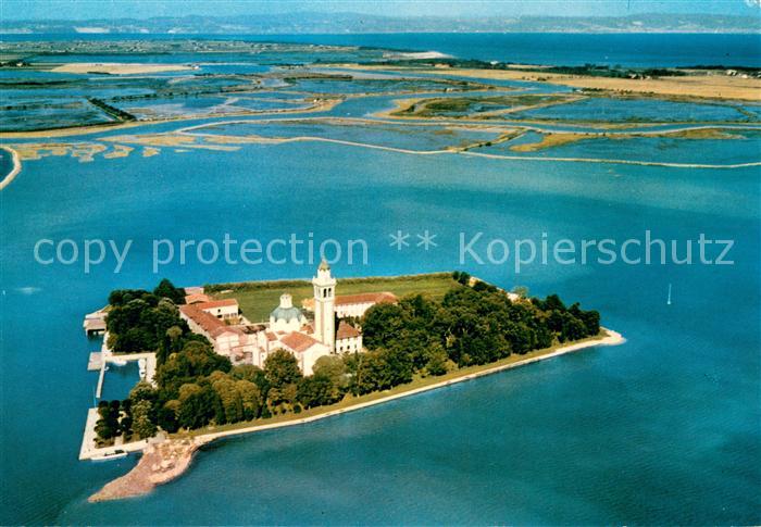 Isola di Barbana Panorama aereo