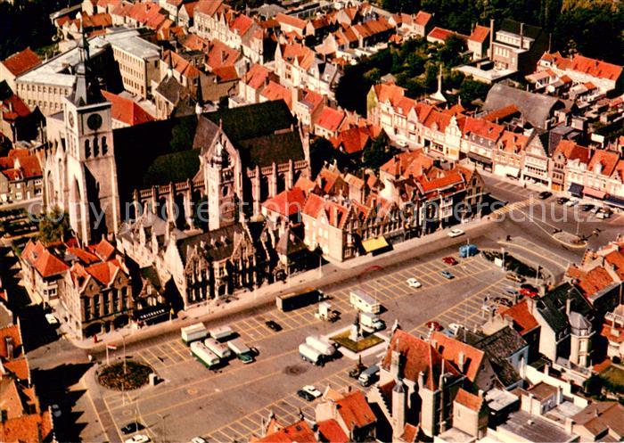 Diksmuide Dixmude Stadtzentrum Kirche