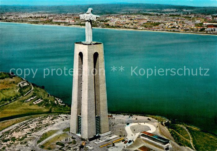 Almada Portugal Monumento a Cristo Rei Christus-Statue
