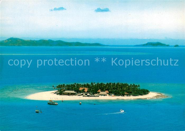 Lautoka Fiji Beachcomber Island aerial view