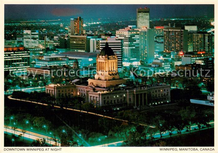 Winnipeg Downtown at night