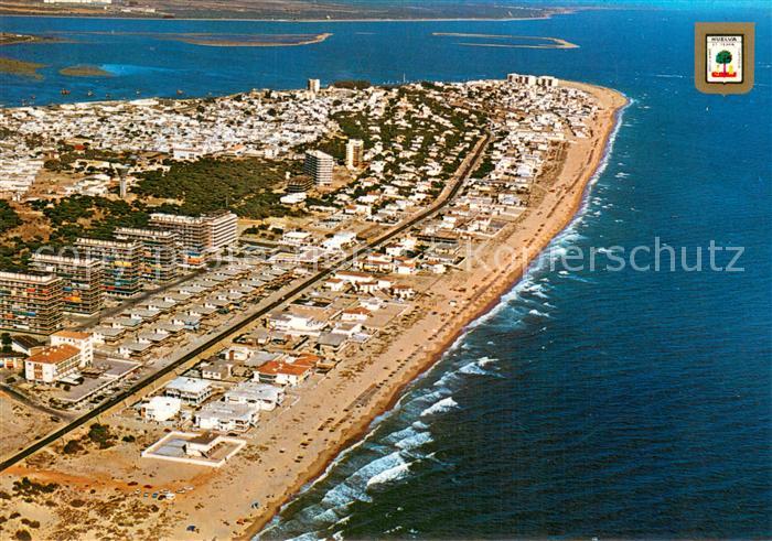 Huelva Punta Umbria vista aérea