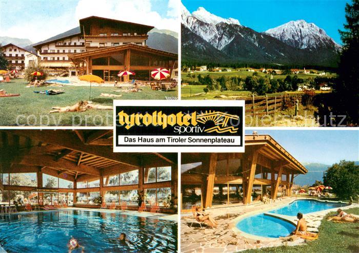Obsteig Tirol Tyrolhotel Haus am Tiroler Sonnenplateau Swimming Pool Hallenbad A