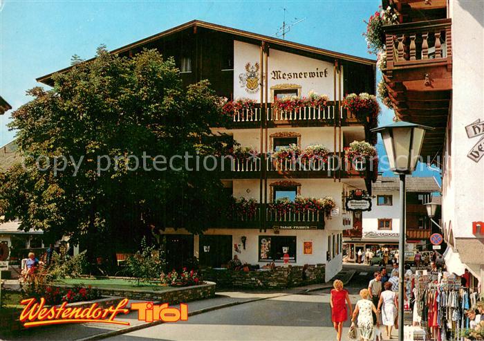 Westendorf Tirol Gasthof Restaurant Mesnerwirt