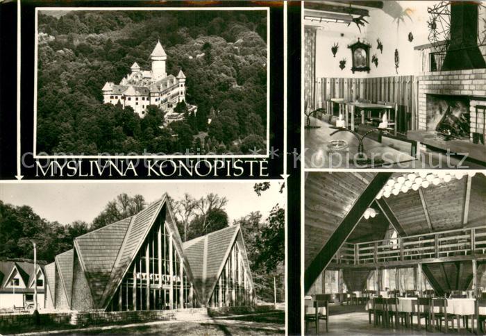 Konopiste Tschechien Zamek Schloss Konopiste Restaurant Stara Myslivna