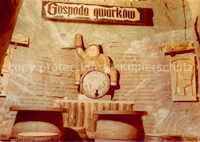 Wieliczka Wielicki Kleinpolen Trasa Turystyczna w Kopalni Soli Fragment Gospod G