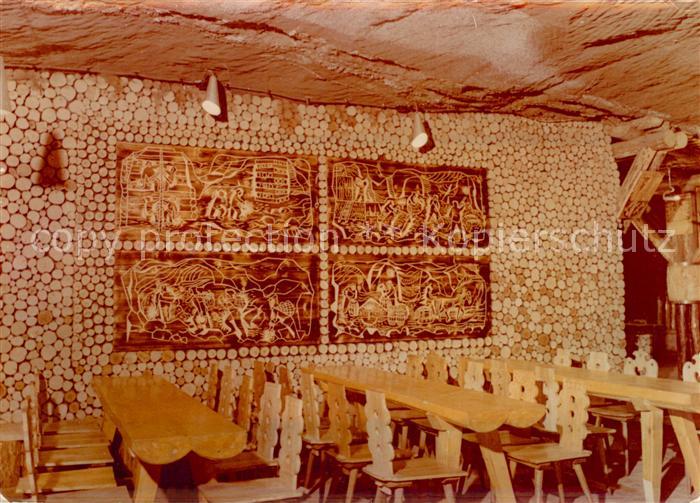 Wieliczka Wielicki Kleinpolen Trasa Turystyczna w Kopalni Soli Dekoracyjna scian