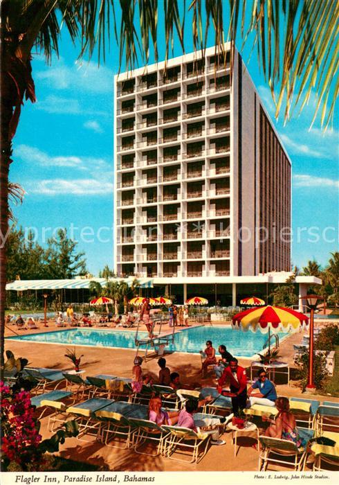 Bahamas Flagler Inn Hotel Swimming Pool Paradise Island
