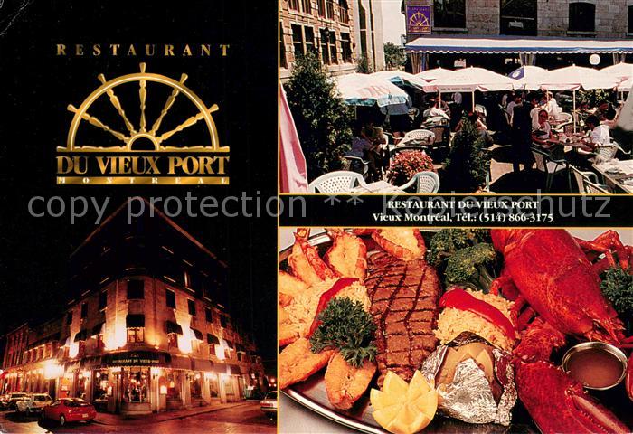 Montreal Quebec Restaurant du Vieux Port