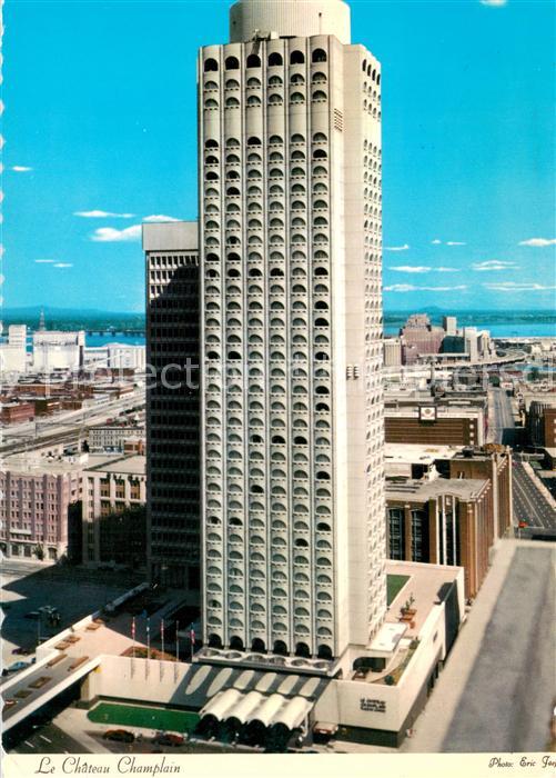 Montreal Quebec Chateau Champlain Highest Hotel in Canada