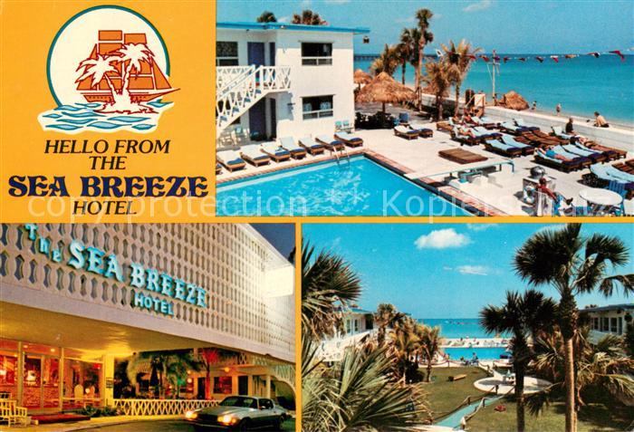 Miami Beach Sea Breeze Hotel Swimming Pool Strand