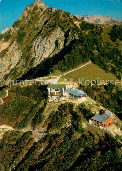 Schwangau Tegelberg Bergstation mit Branderschrofen Ammergauer Alpen