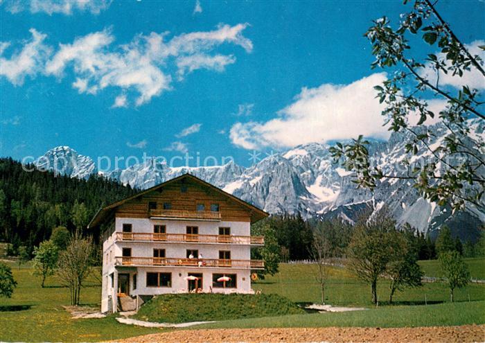 Pichl Ennstal Pension Steirerhof mit Dachstein