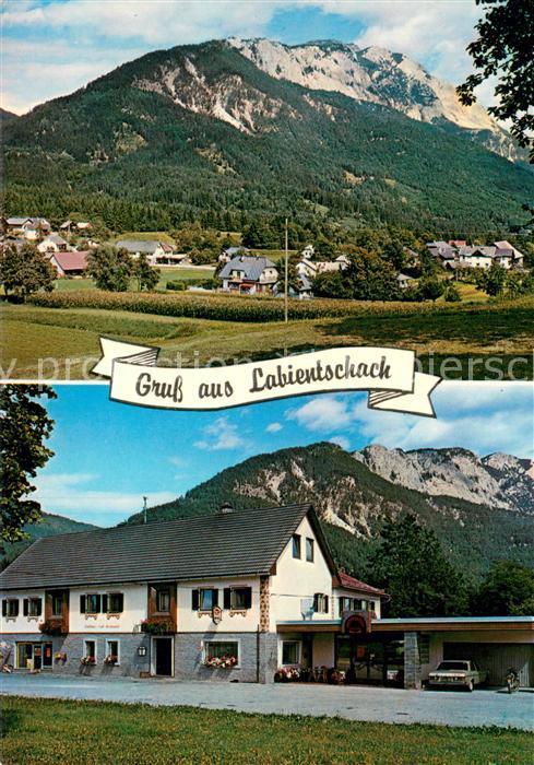 Labientschach Restaurant Tarmann Blick auf Dobratsch Gailtaler Alpen