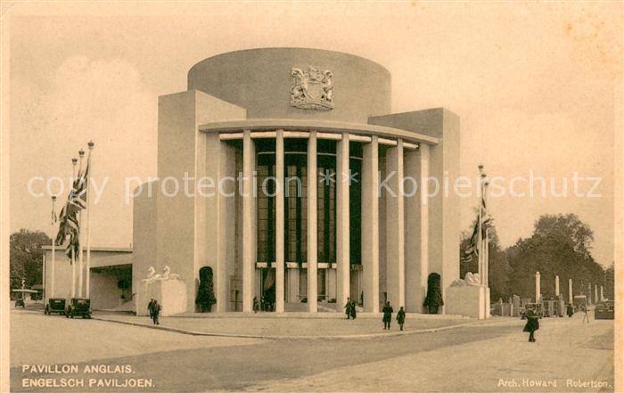Exposition Bruxelles 1935 Pavillon Anglais