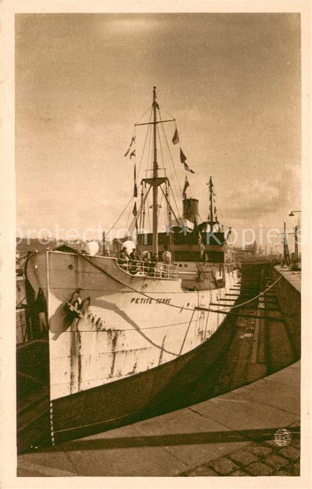 Dampfer Oceanliner Petite Terre Dieppe