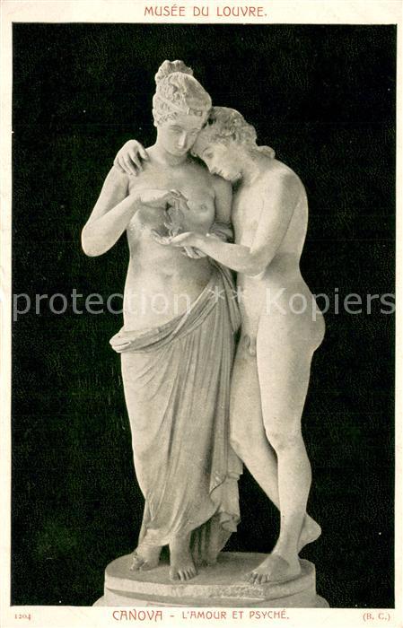 Skulpturen Canova-L´AMOUR ET PSYCHE