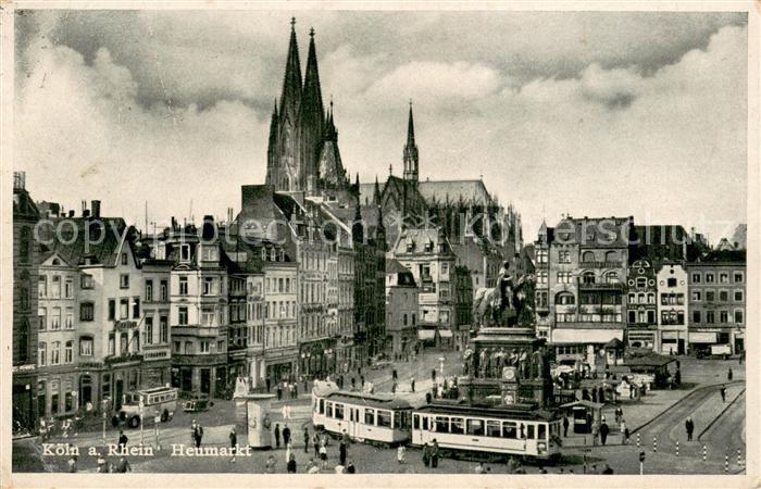 Strassenbahn Koeln a. Rhein