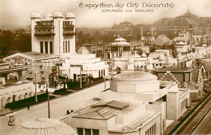 Exposition Arts Decoratifs Paris 1925 AN Paris Nr. 34 Esplanade des Invalides