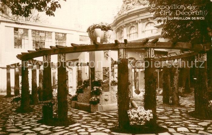 Exposition Arts Decoratifs Paris 1925 AN Paris Nr. 30 Jardin du Pavillon Denice