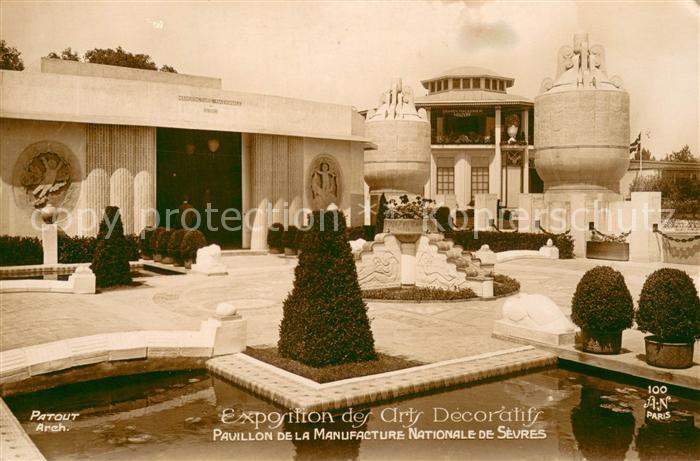 Exposition Arts Decoratifs Paris 1925 AN Paris Nr.100 Pavillon de la Manufacture