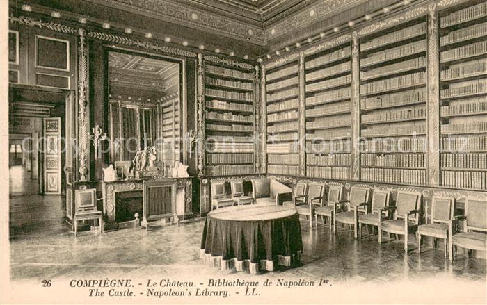 Compiegne 60 Bibliothek Napoleons