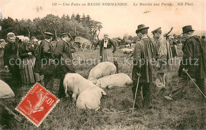 Basse-Normandie ND Nr.158 Le Marehé aux Pores