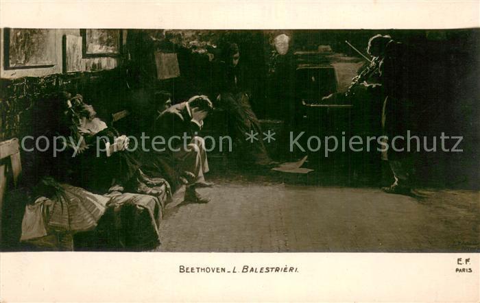 Musikanten Bethoven E.F. Paris
