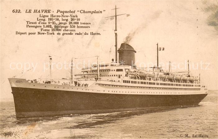 Dampfer Oceanliner ---