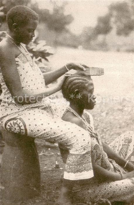 Africa Afrika Afrique Haare flechten