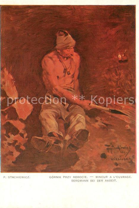 Bergbau Mining Polen P. Stachiewicz